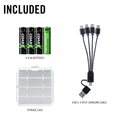 ZITHION-X AA Rechargeable Batteries